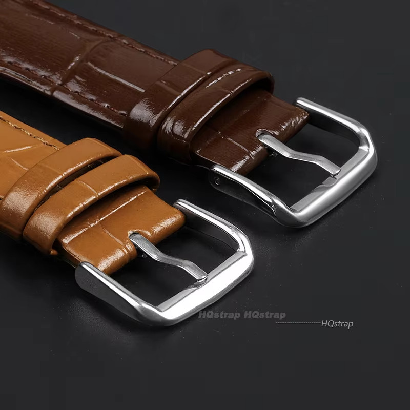 Genuine Leather Mens Watch Strap Band Brown Black 12mm 14mm 16mm 18mm 20mm 22mm