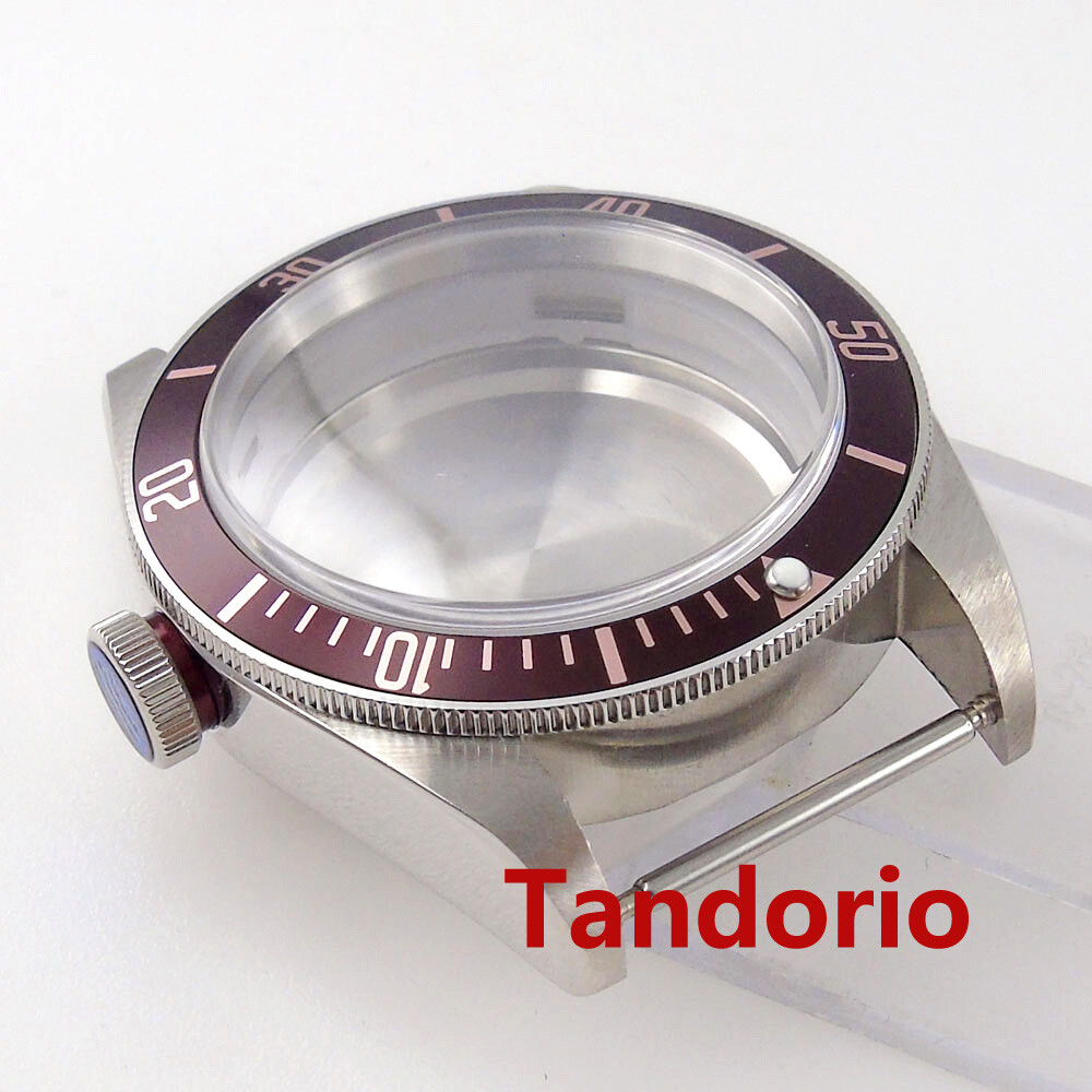 Fit NH35 NH36 ETA 2824 PT5000 ST2130 40mm Sterile Watch Case Sapphire Glass