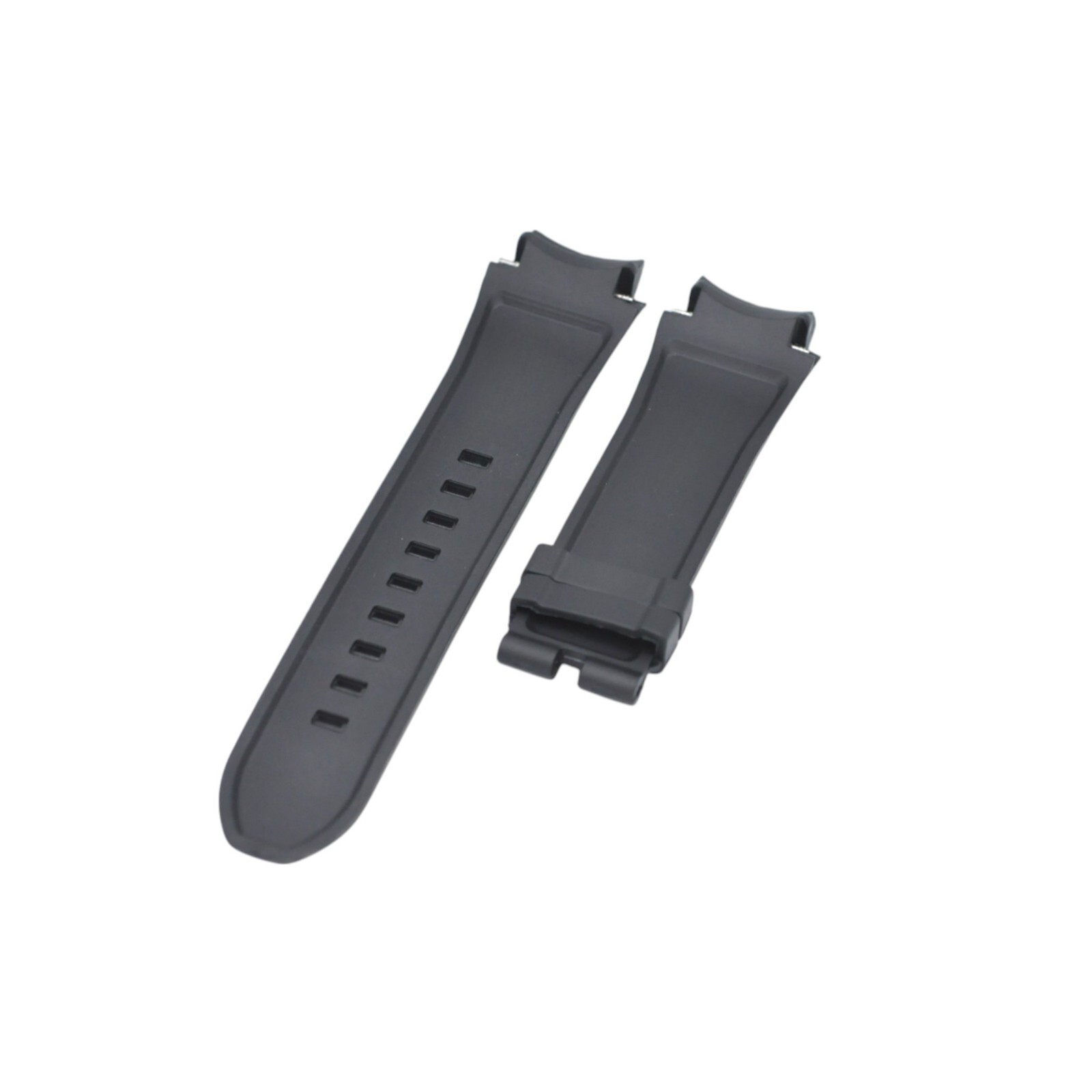 Chrono Bike F16882-2 20mm Black Rubber Strap For Festina