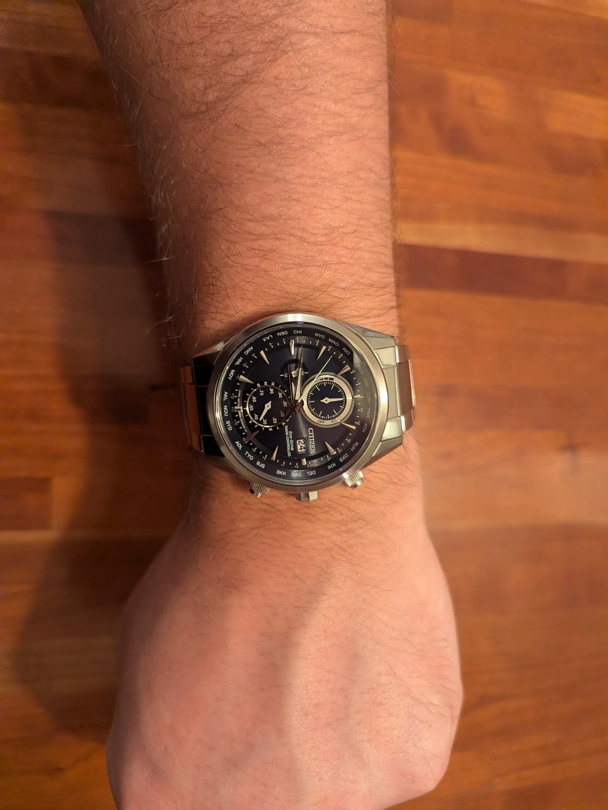 Citizen Sport Luxury Model: AT8260-85L Movement: H800 Eco-Drive