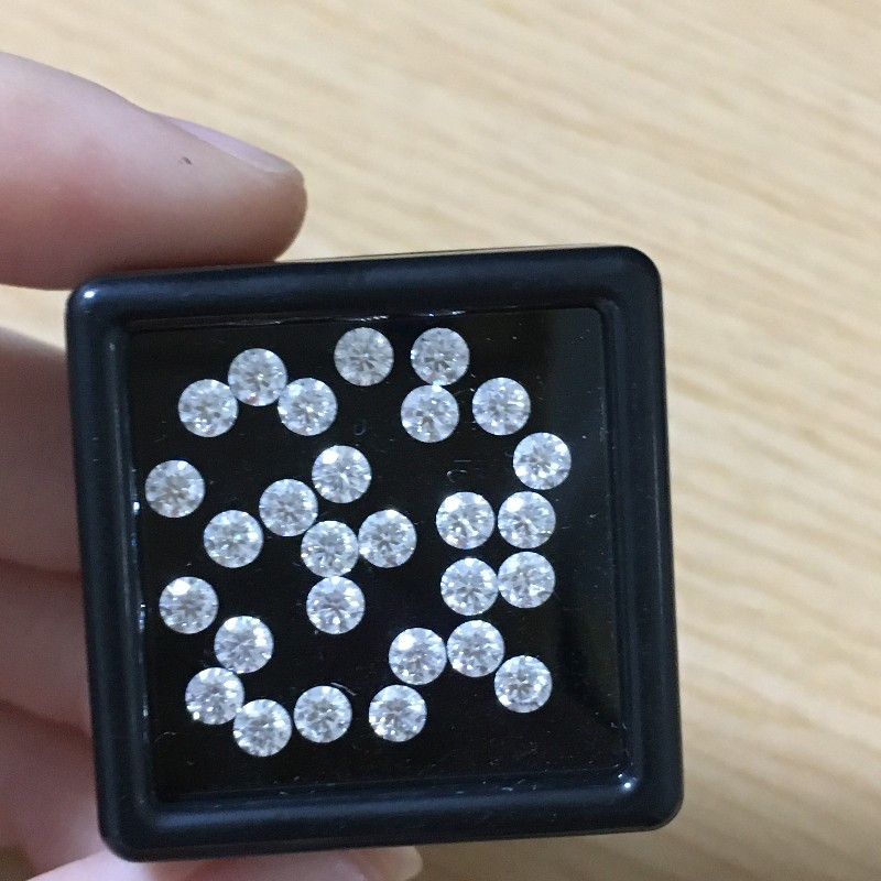 0.7mm ~3mm D Color 1 Carat Per White D Color Small Sizes Moissanite Loose Stones
