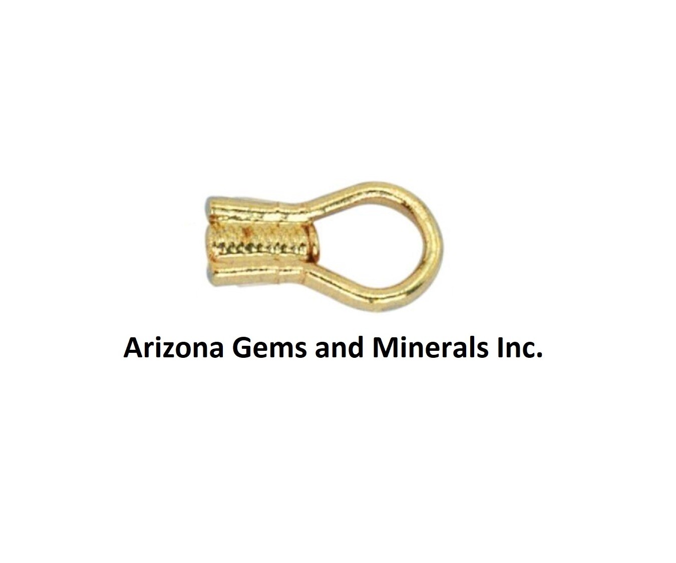 Beadalon EZ Crimp Ends Approx. 10 PCS. Silver Color and Gold Color