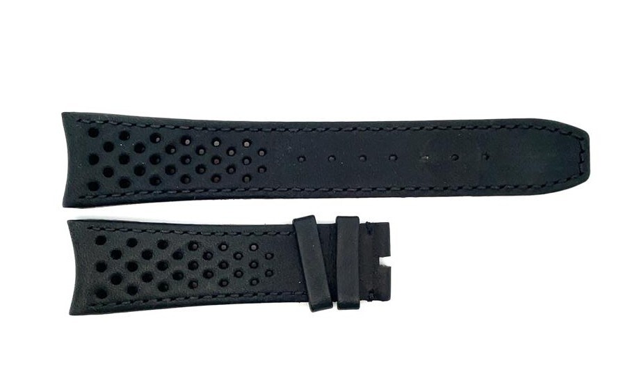 Raymond Weil Freelancer Men’s 22mm x 18mm Black Leather Watch Band TO9618 1.15