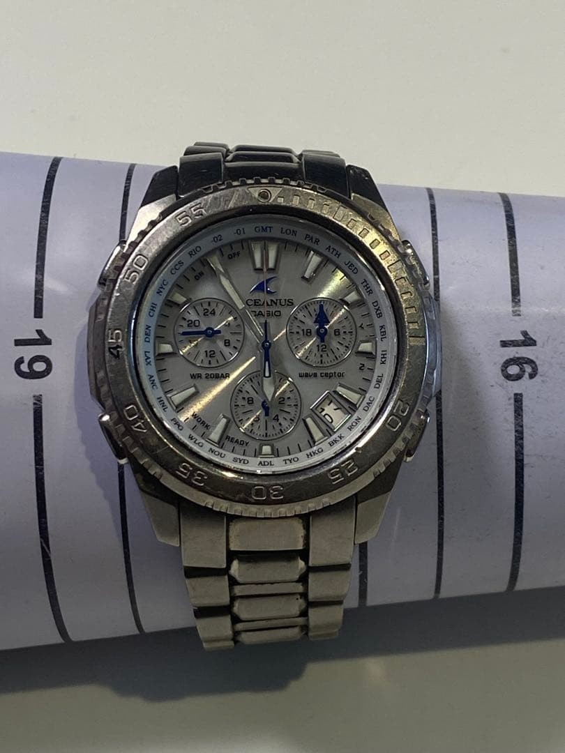 CASIO OCEANUS OCW-650T Radio-Controlled Solar Men’s Watch