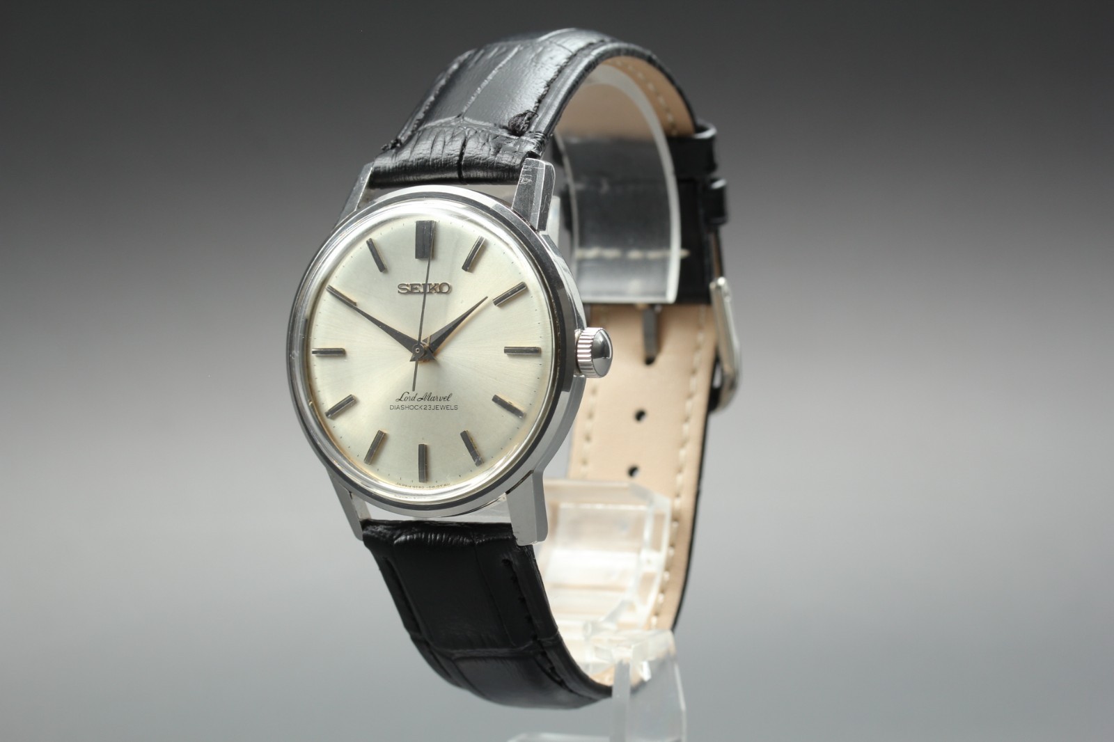 Vintage Seiko Lord Marvel 5740-0010 Seahorse 36mm 23J Men’s Manual Watch JP #116