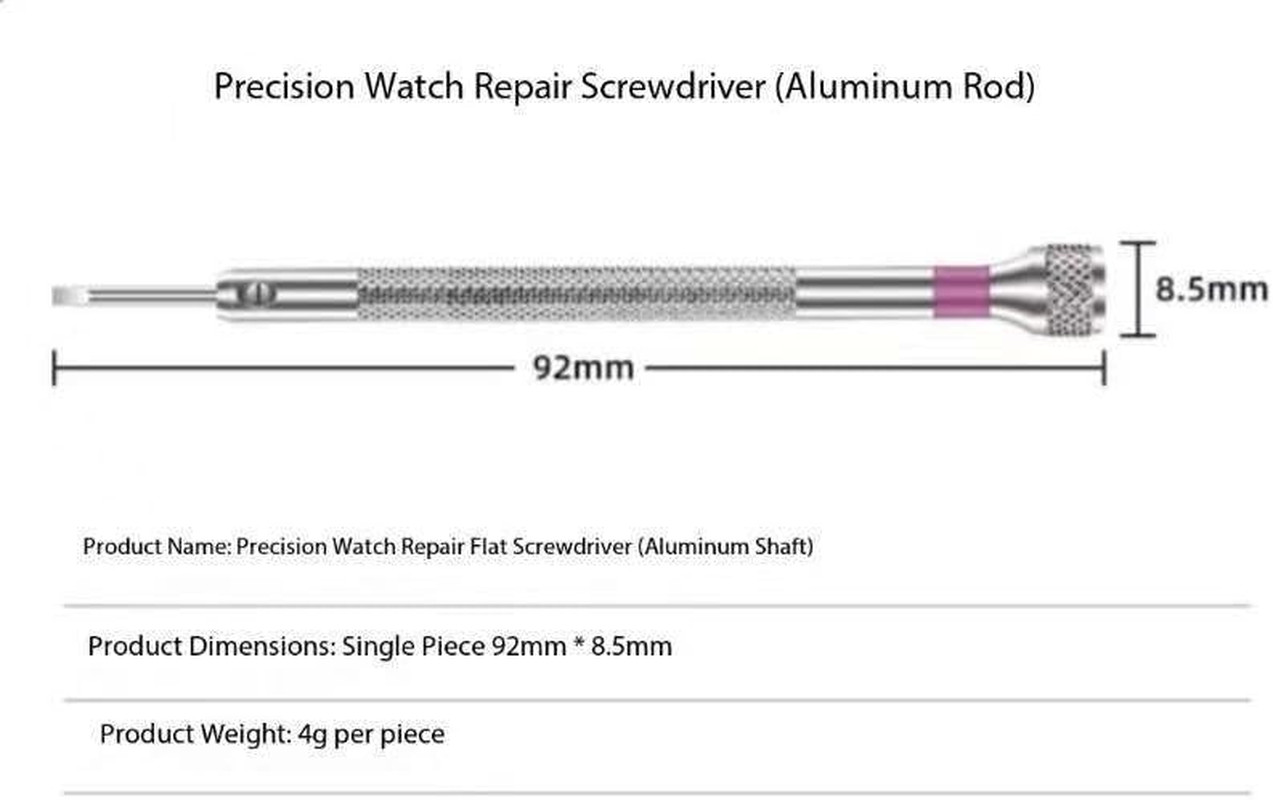 1.2mm Tool Screwdriver fits For Rolex Watch Bracelet Buckle Case Sizing Remove L