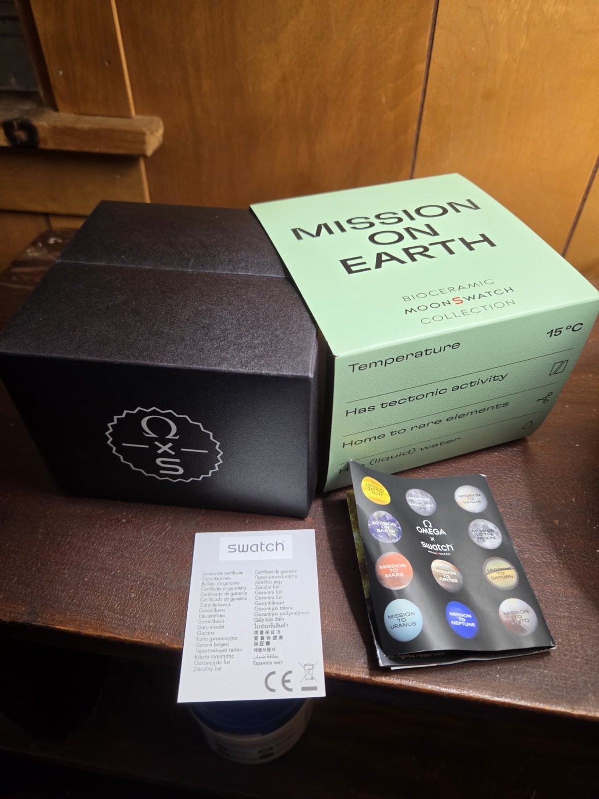 OMEGA x Swatch MoonSwatch Mission On Earth Bioceramic Chronograph Quartz 42mm