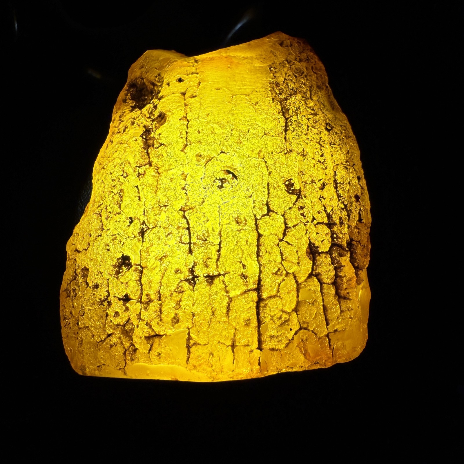 Antique raw cognac Whole Stone natural Amber 60g
