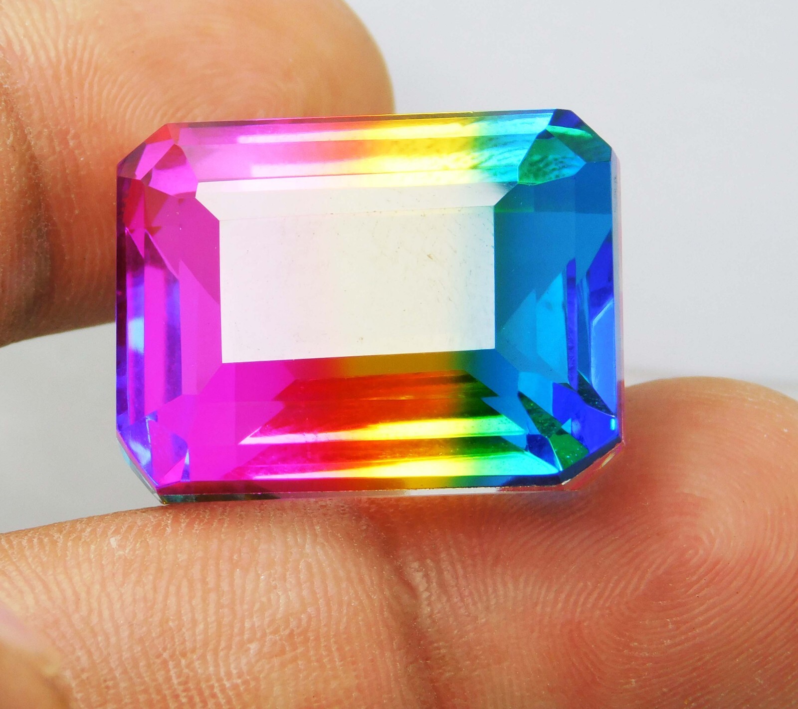 Stunning 64.25 Ct Natural Bi-Color Tourmaline – Top Quality | Afghanistan Origin