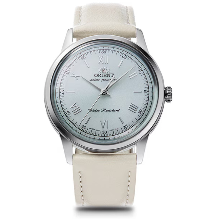 ORIENT RN-WK0002E Classic Orient Bambino 38 Solar Powered Ladies Leather