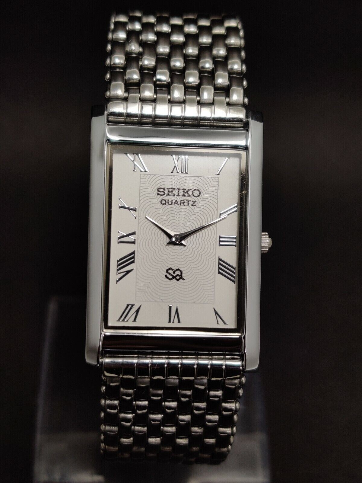 Vintage Seiko Slim Quartz Men’s Wrist Watch – Comes With New Battery, New Band