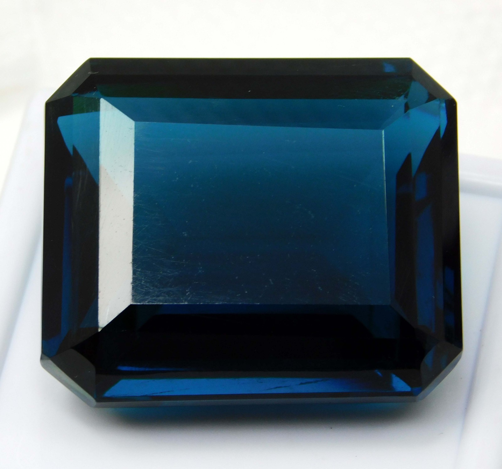 Rare Natural Bluish Green Grandidierite 170.25 Ct Emerald Cut – AAA Flawless Gem