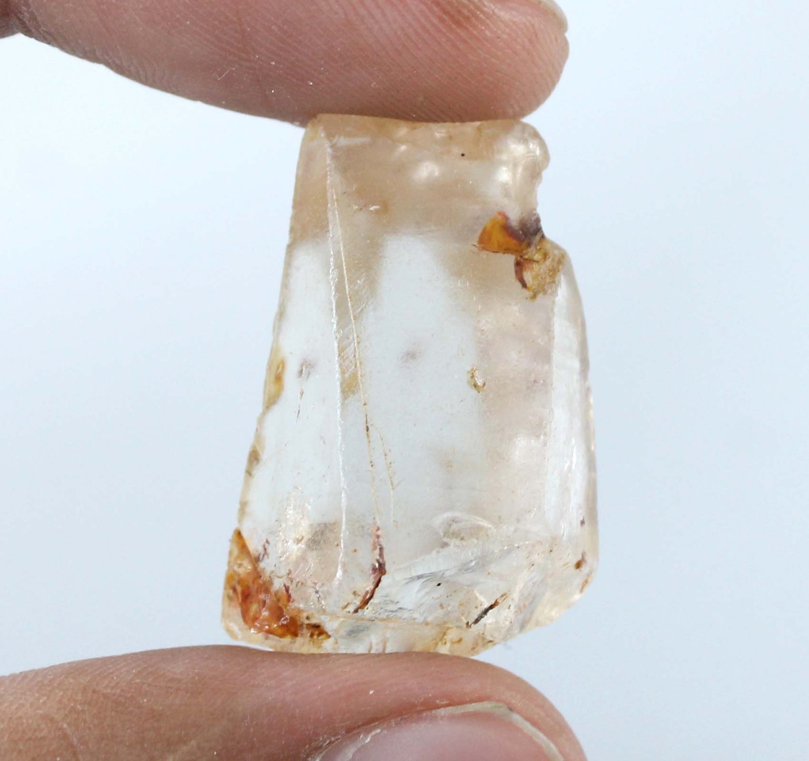 48.45 Ct Certified Natural Yellow Golden Topaz Gemstone Rough T36489