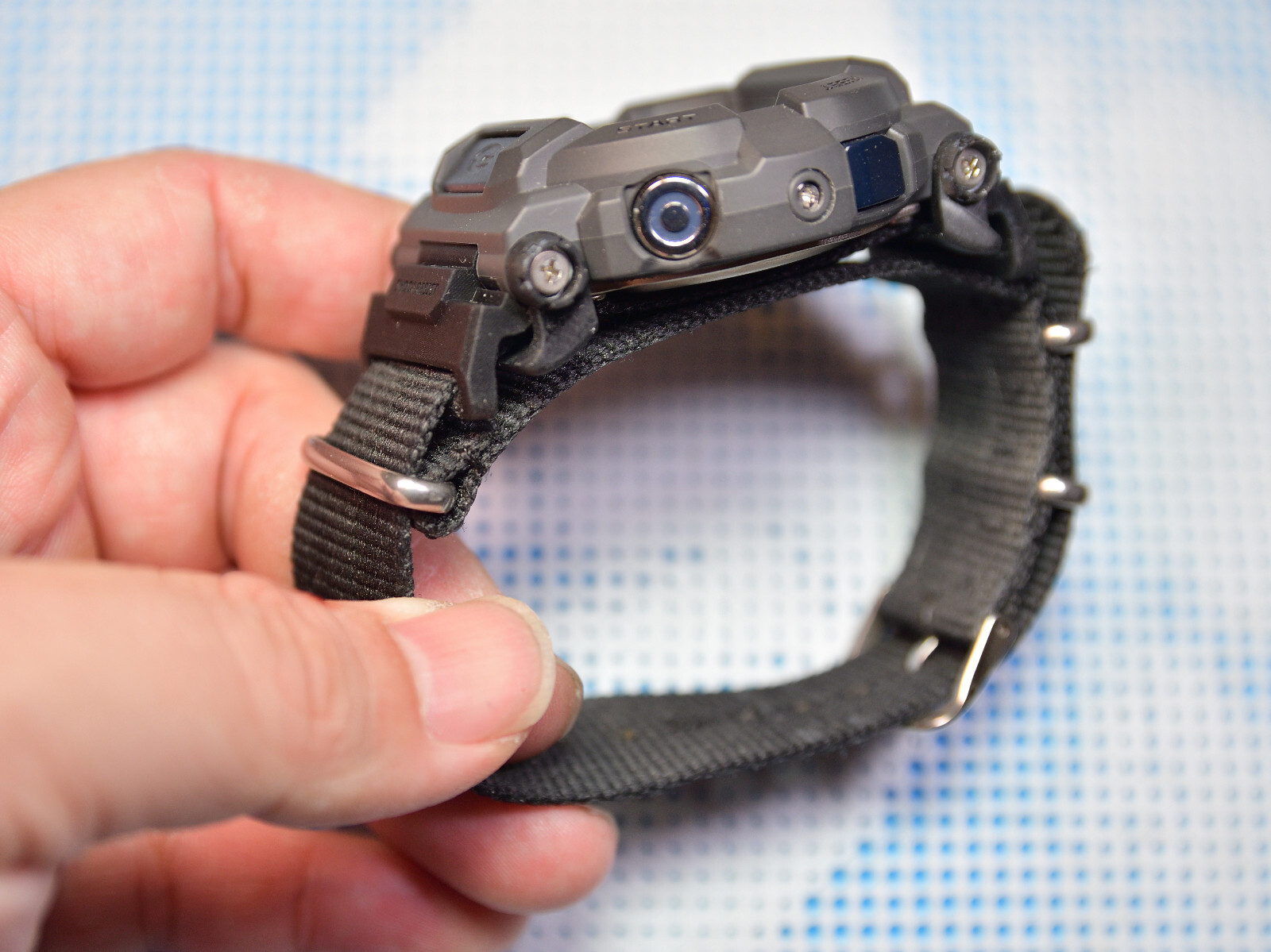 Tough resin strap or band adapter for G-SHOCK GD350.