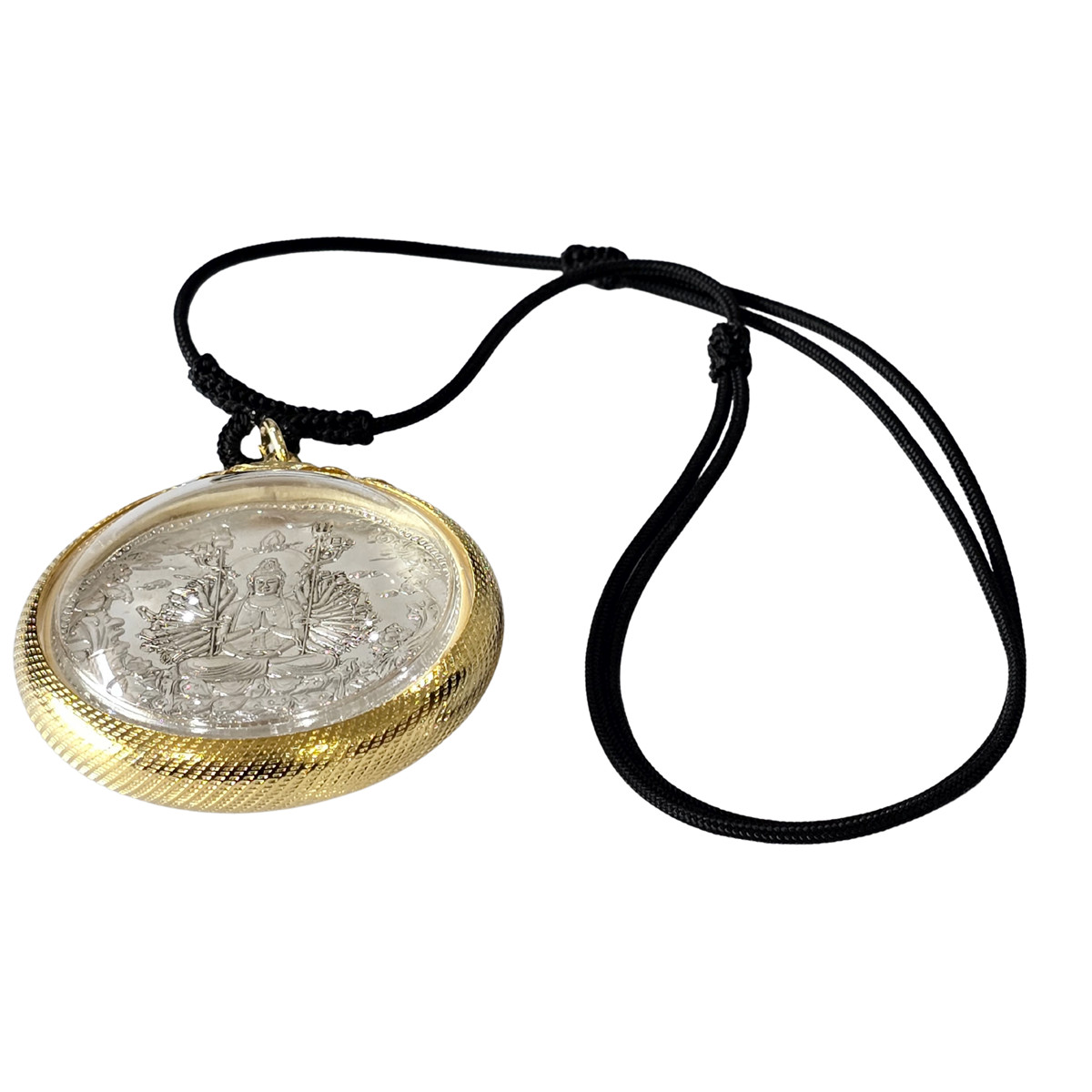 Thai Energy Mercy Kwan Yin Pendant Necklace Thousand Arms Goddess Guanyin