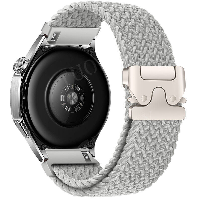 Braided Nylon Loop Watch Strap Band for Garmin Vivoactive 3S/4S/Venu 3S/2S/Rey