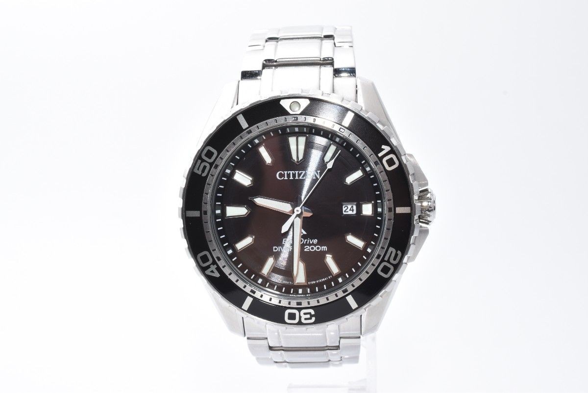 Citizen Promaster E168-003FR01 Solar Mens Watch Japan Pre-Owned Analog
