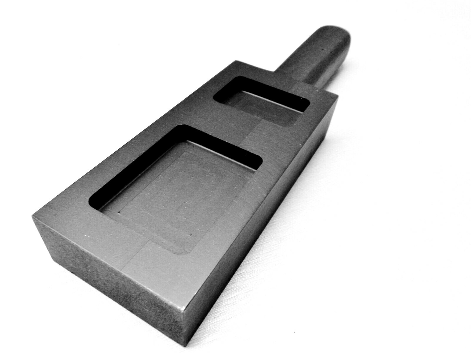 Ingot Mold Cast Iron Cavity 3 Pocket for Bars & Plates 200gr 500gr & 1000gr A-1