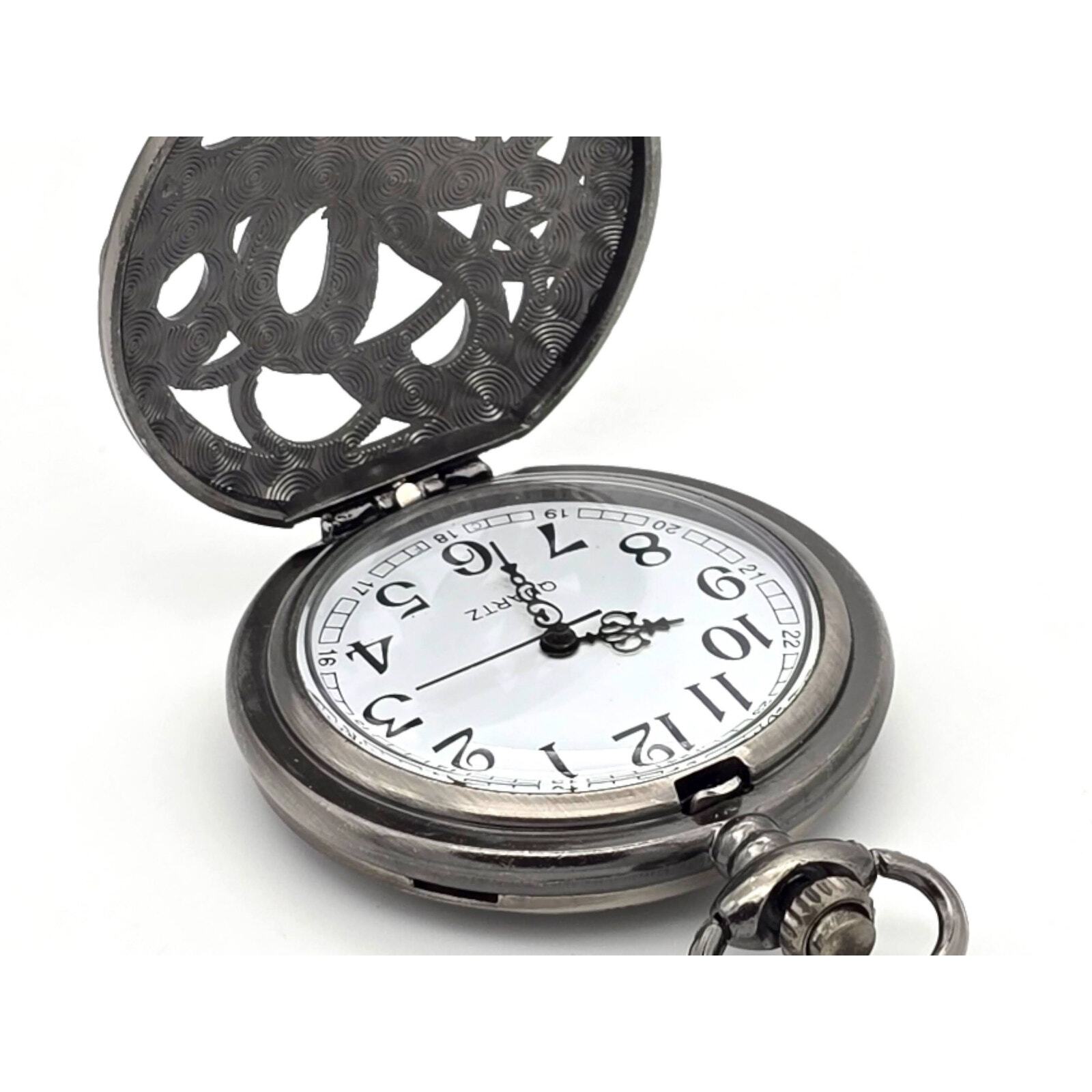 Octopus Pocket Watch – Nautical Charm, Sea Creature Kraken Gift Squid Sailor