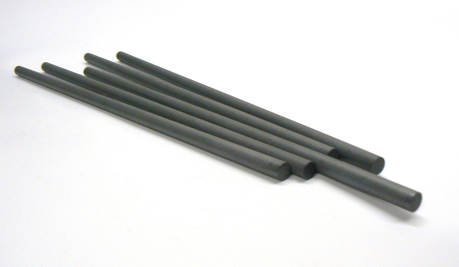 5 Graphite Stirring Rods Melting Gold Silver 3/8″ Diameter Carbon Rod Made USA