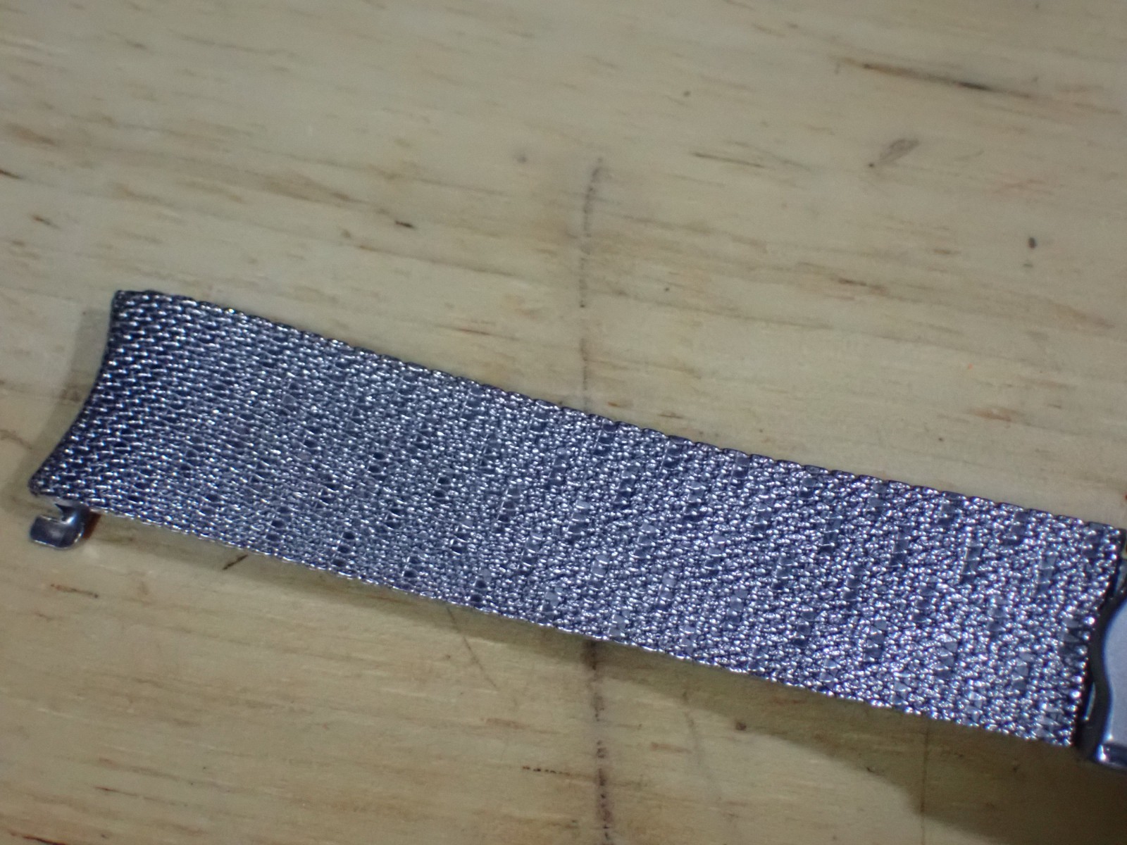 Vintage KREISLER Stainless MESH Deployment Watch Band 17.4 mm end Mint