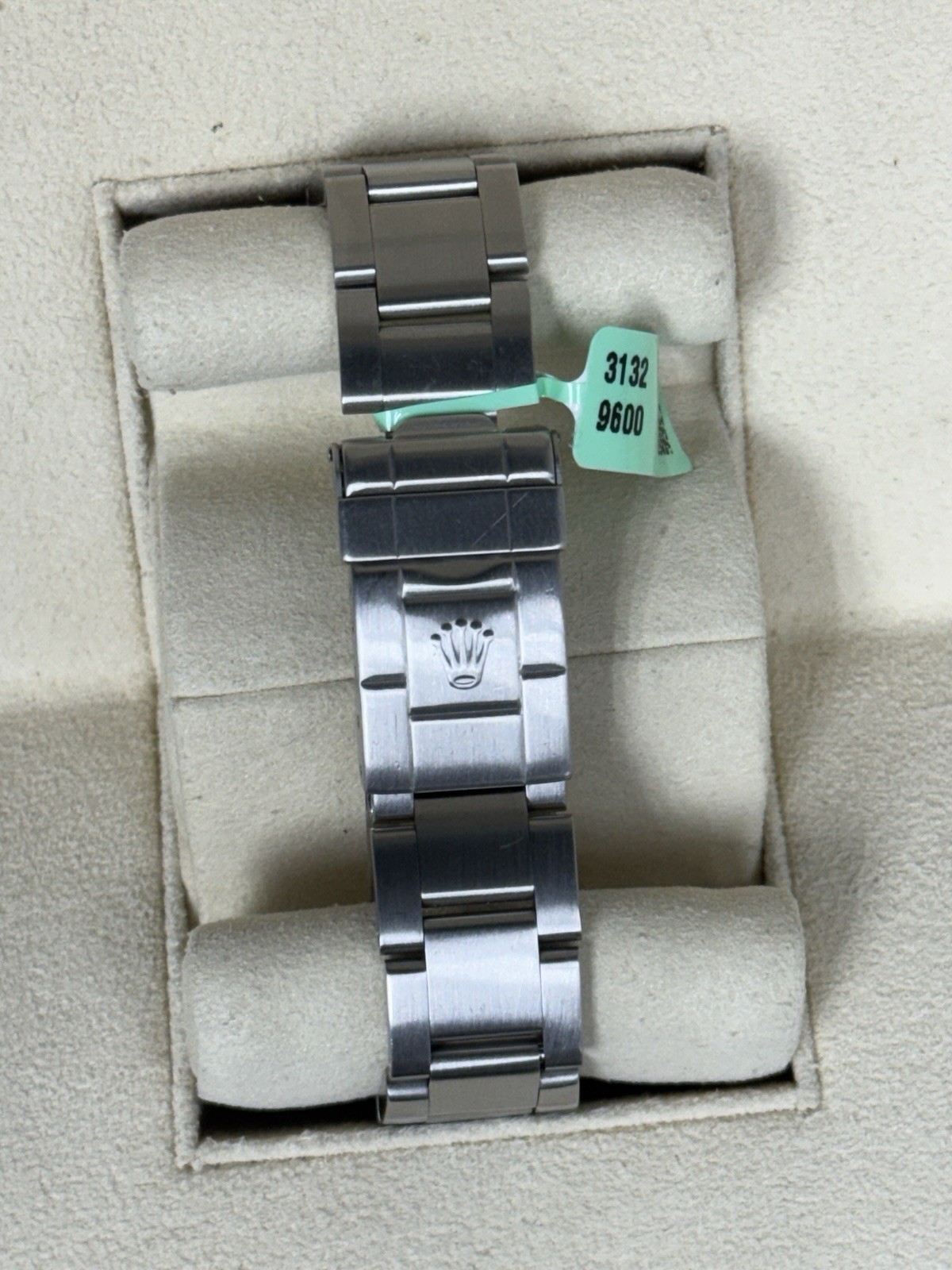 Rolex Explorer 16570 Silver Oyster Bracelet with Silver Bezel Watch Only.