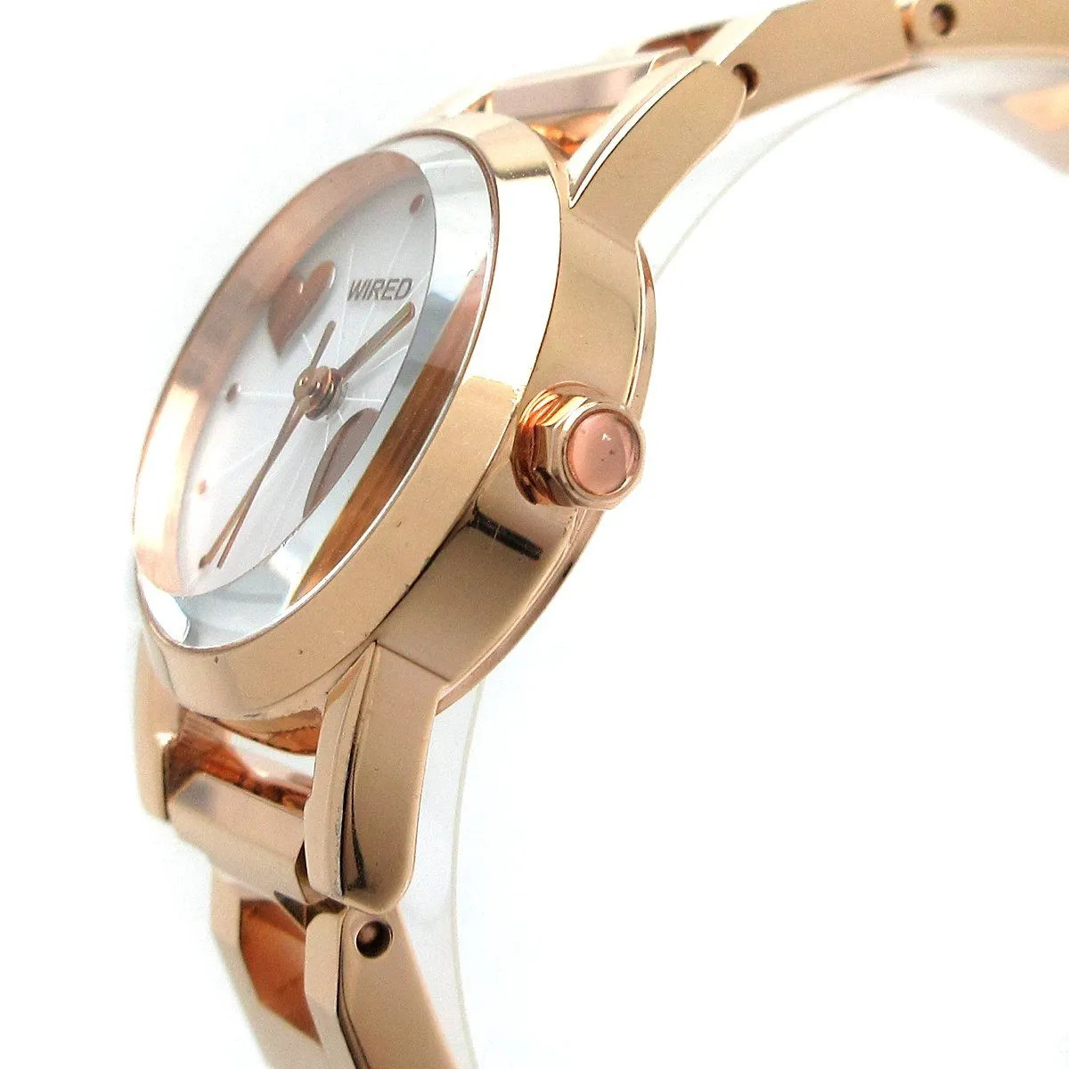 Seiko Wired 1N01-0KK0 Ladies’ Quartz Watch with White Dial, Working Conditio