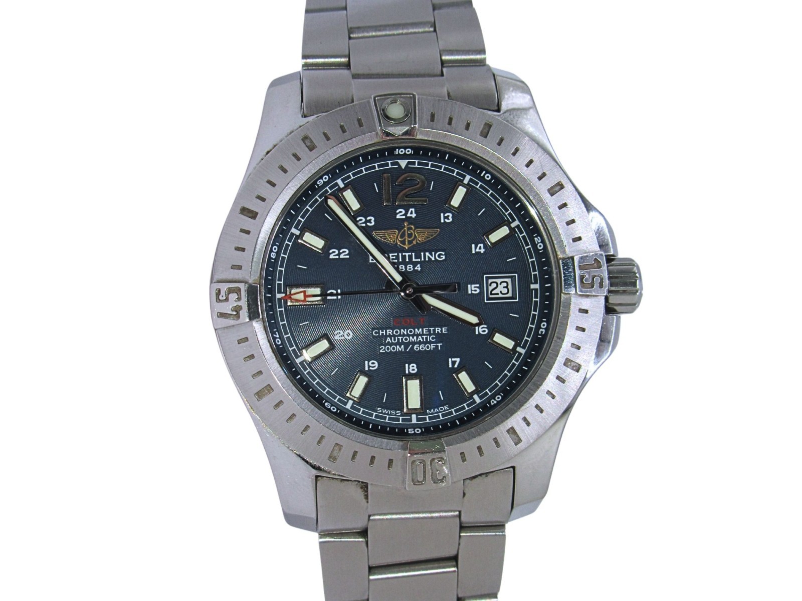 Breitling Colt A17388 44mm Blue Dial Stainless Steel Automatic Watch