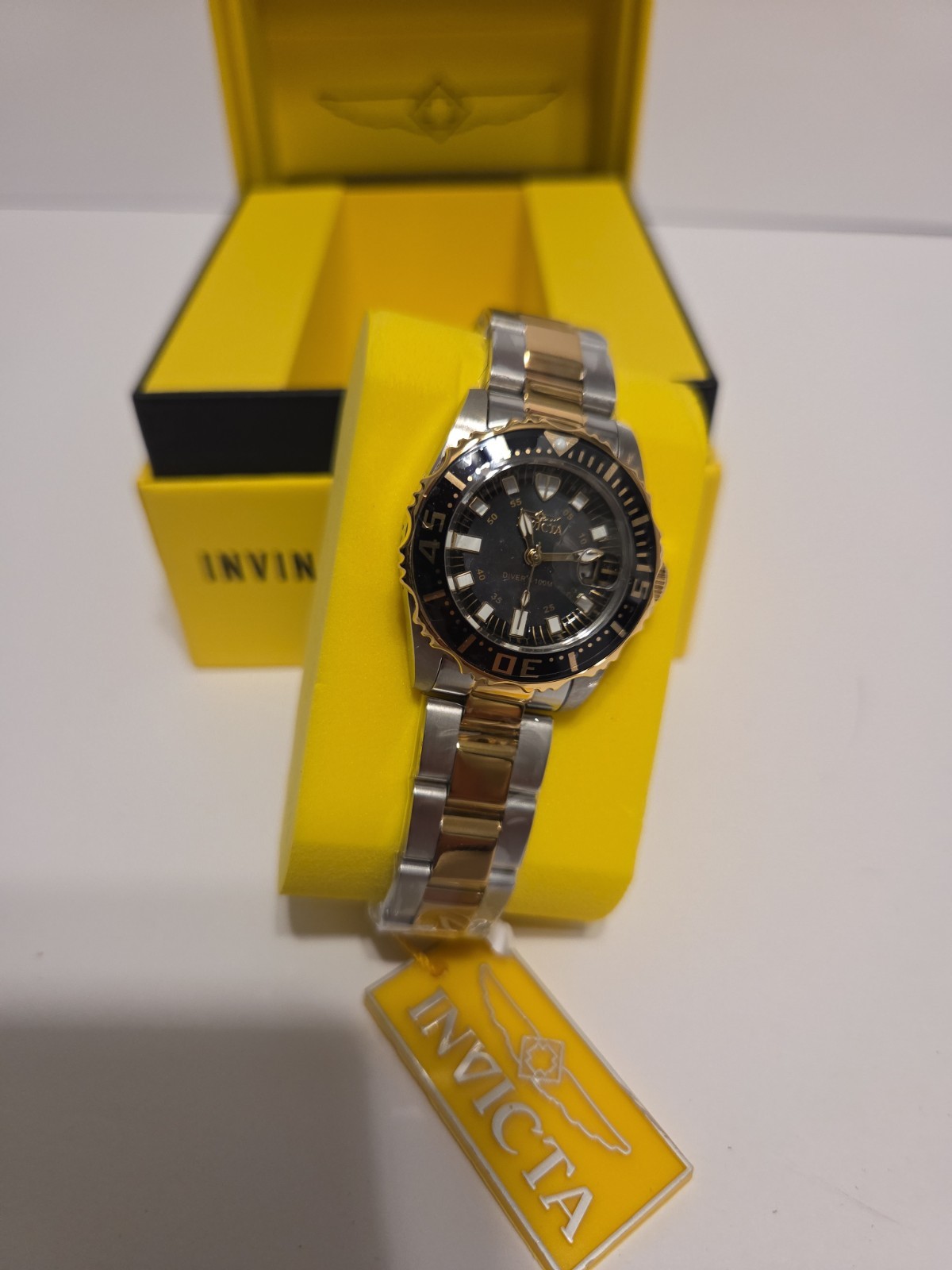 Invicta Pro Diver Swiss Ronda 585 Caliber Women’s Watch w/ Mother of Pearl Dial