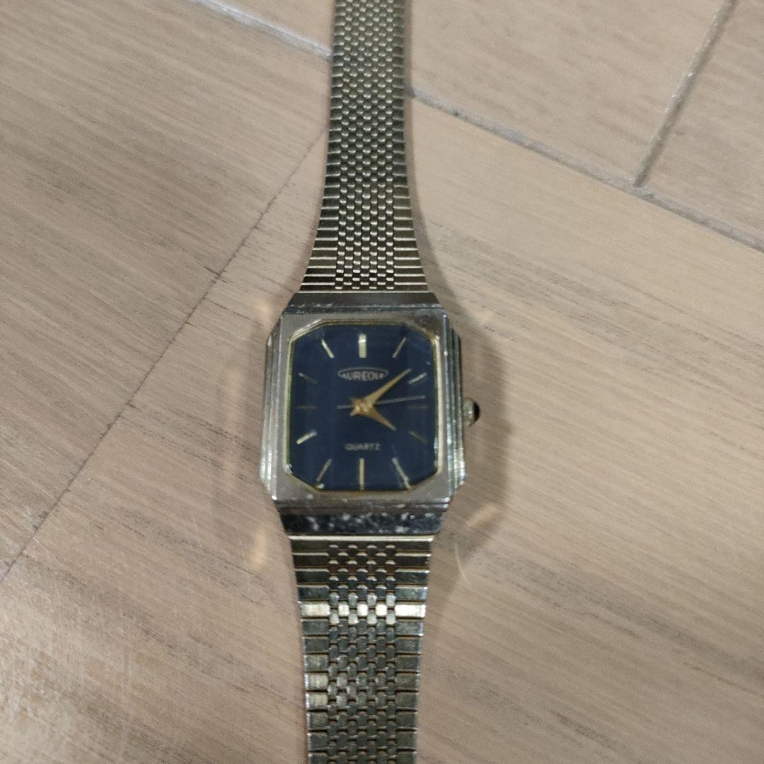 AUREOLE SW-295 Blue Square Women’s Watch