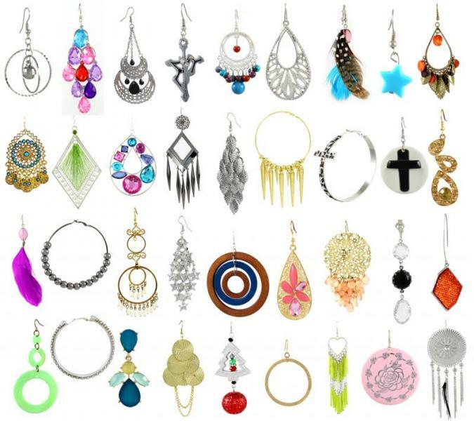 Free Shipping Wholesale Jewelry Lot 15 Pairs Nice Quality Earrings US Seller