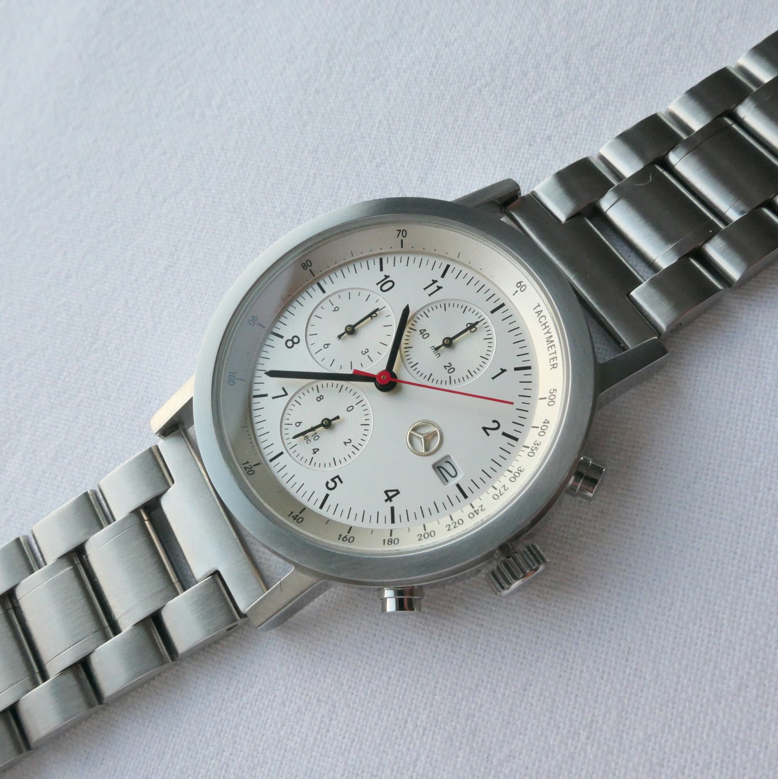 Mercedes Benz Motorsport AMG DTM C Class Racing Car Accessory Chronograph Watch