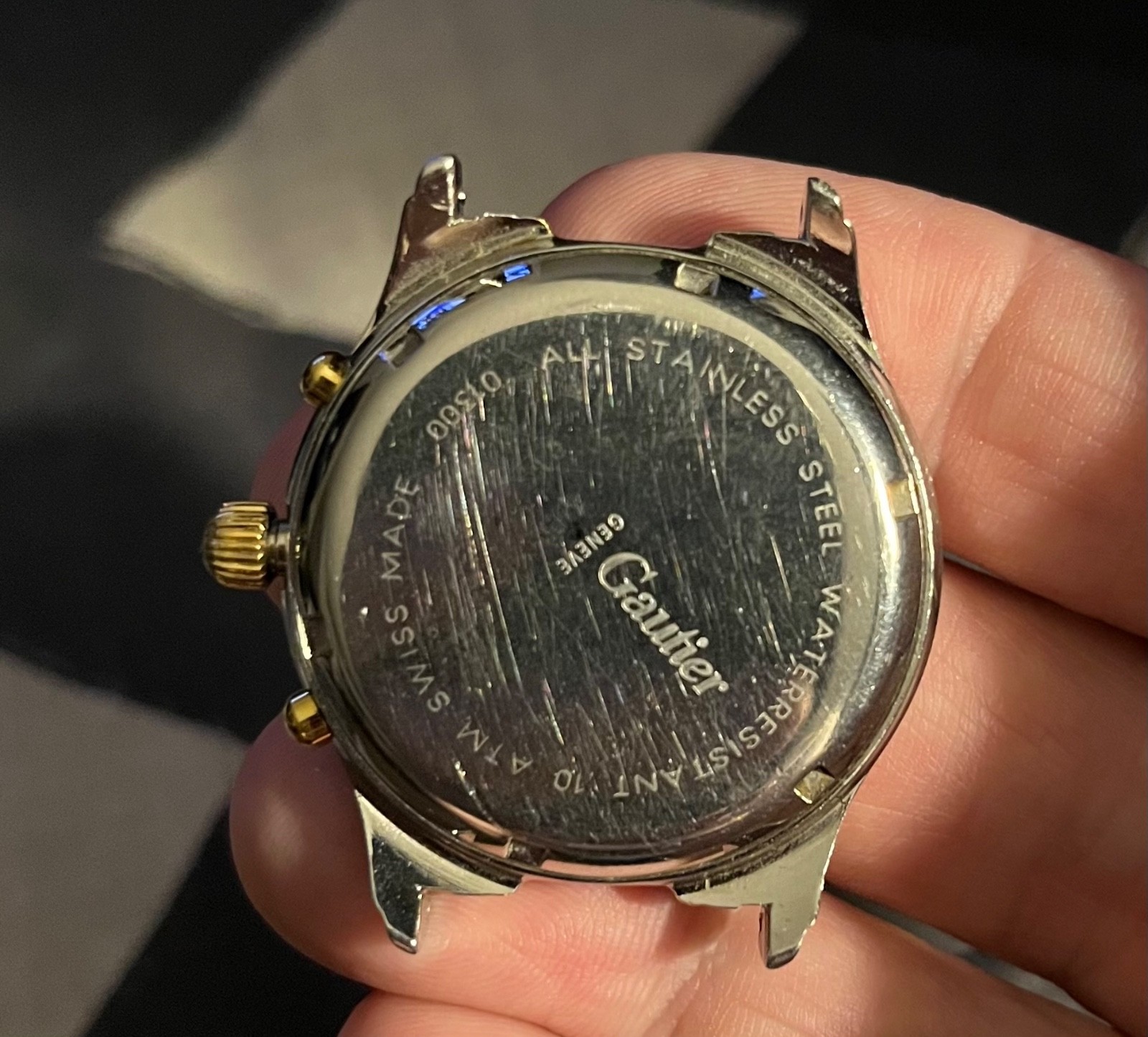 Swiss Made Gautier Geneve Chronograph Watch
