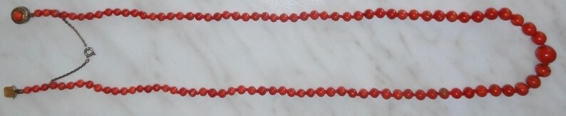 Elegant Red Coral Necklace Sardinia – Ball