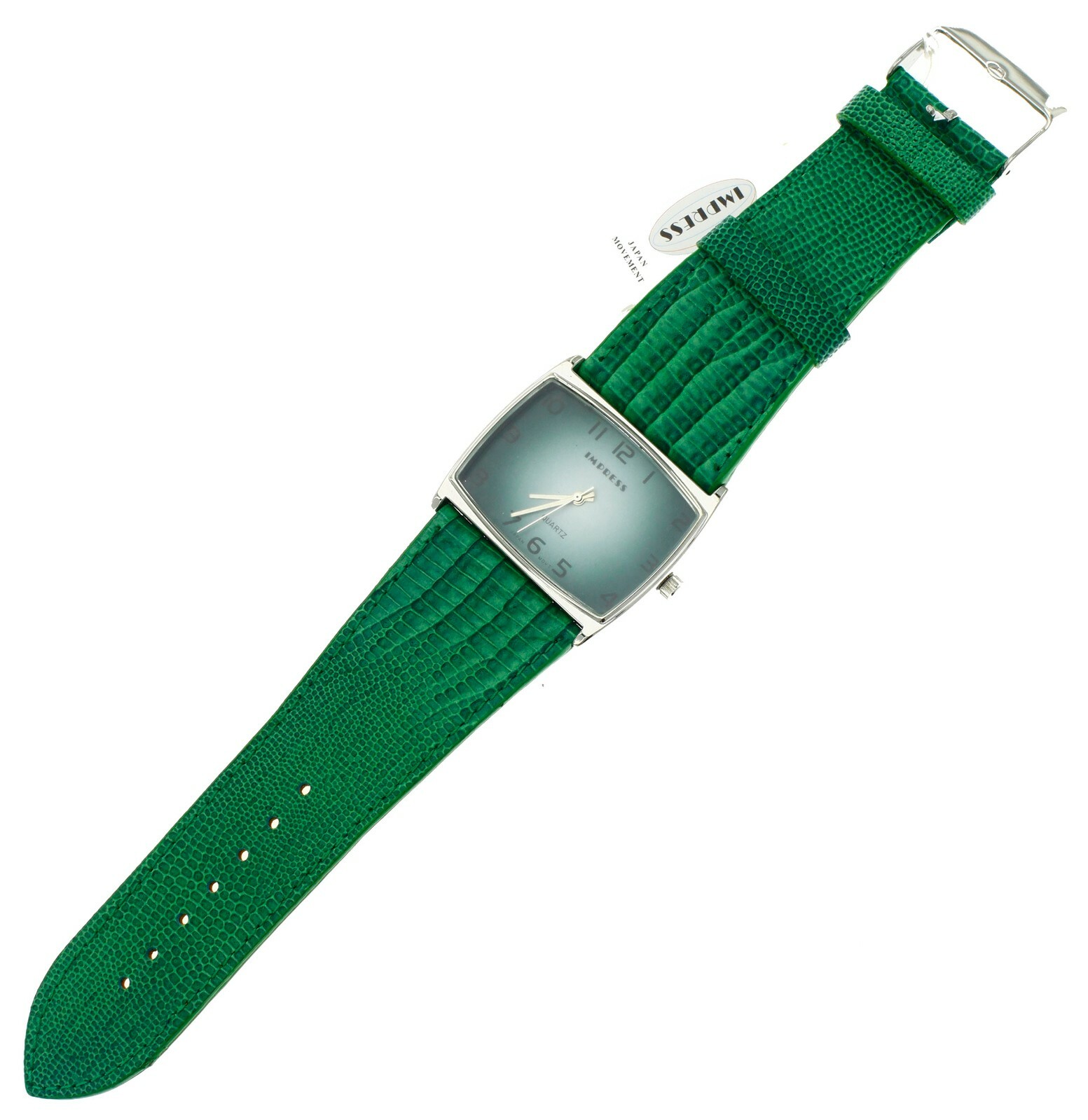 IMPRESS Luxury 41 mm Wide Band Watch Wristwatch Fashion Quartz Rectangular Watch