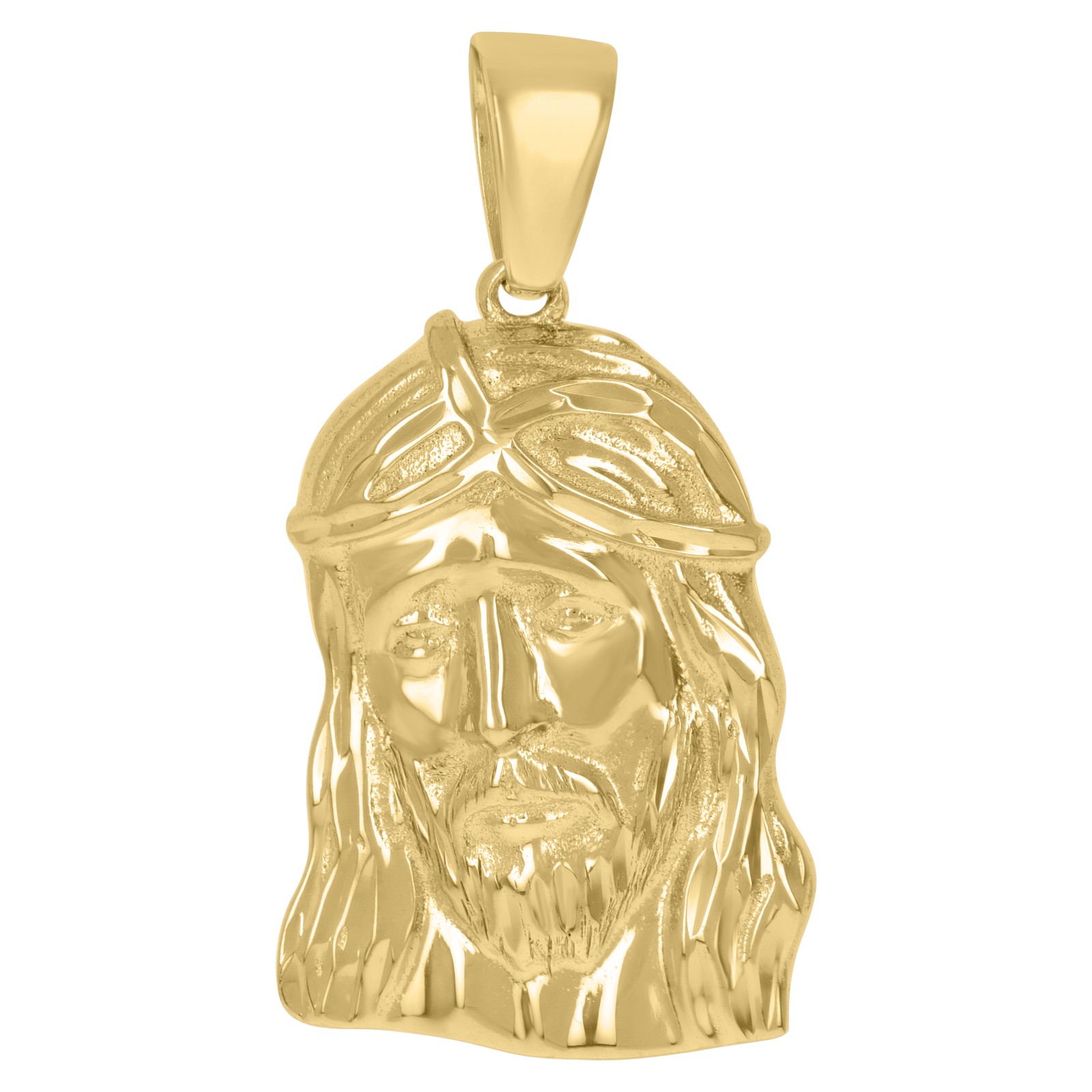 925 Sterling Silver Unisex Jesus Religious Charm Pendant