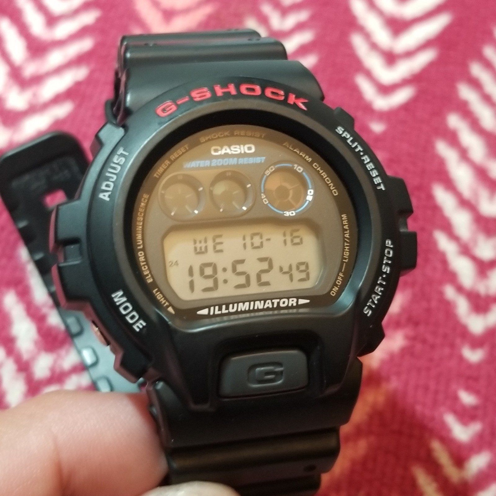 ⌚Rare Casio G-Shock DW6900 Custom AC DC heavy metal band edition