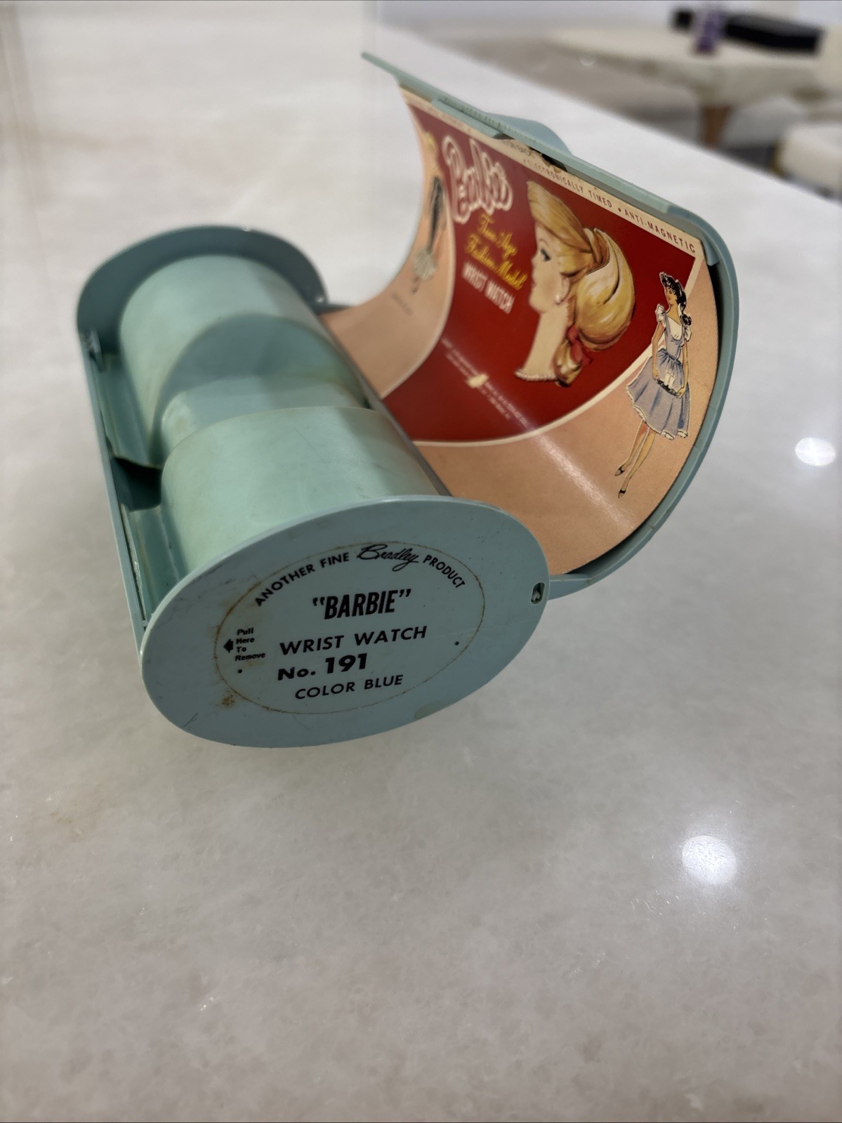Vintage 1964 Barbie Watch – Bradley No. 191 Ponytail – Original Box