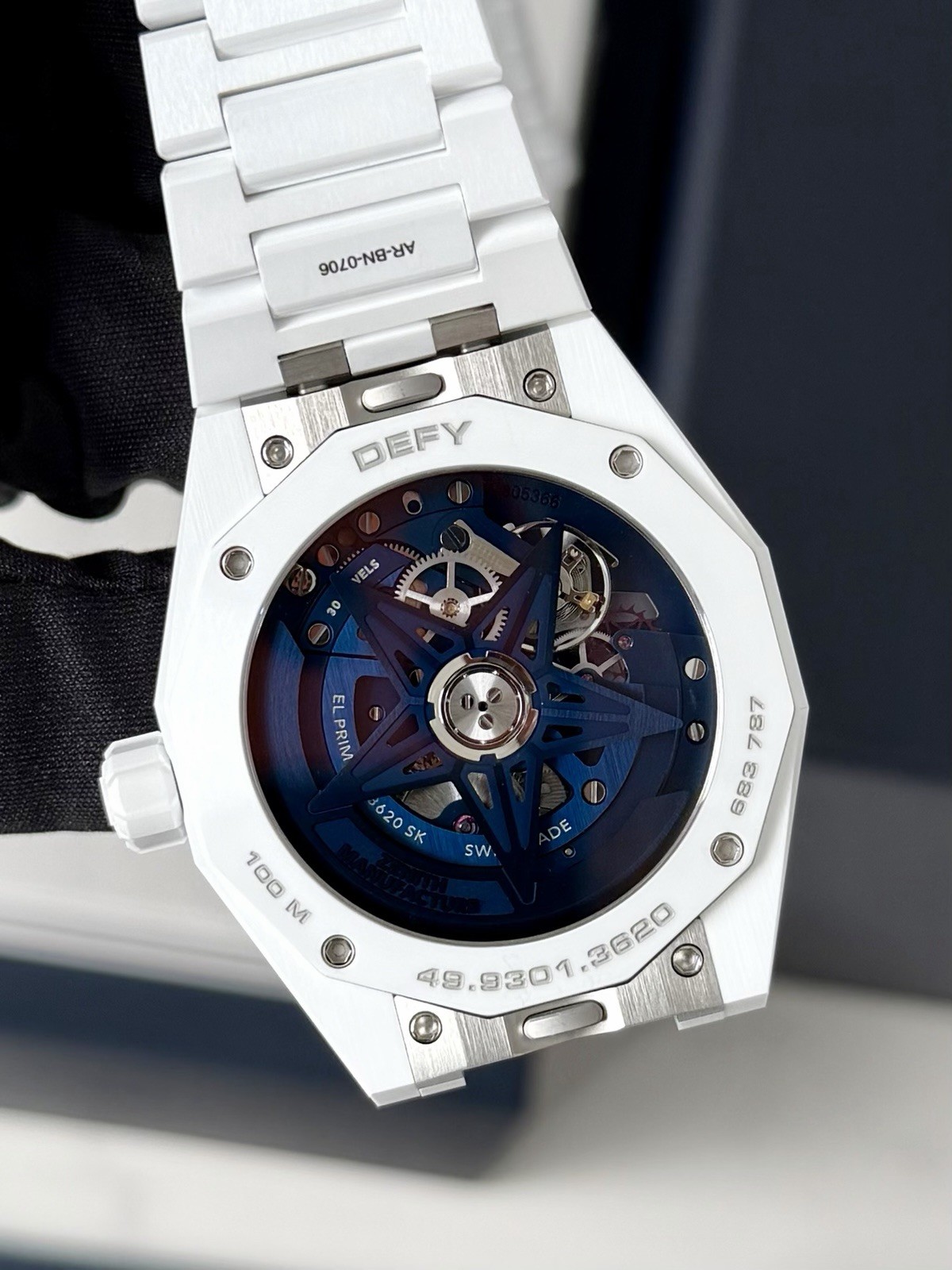 Zenith Defy Skyline Skeleton White Ceramic 2026 Full Set 49.9301.3620/79.I001