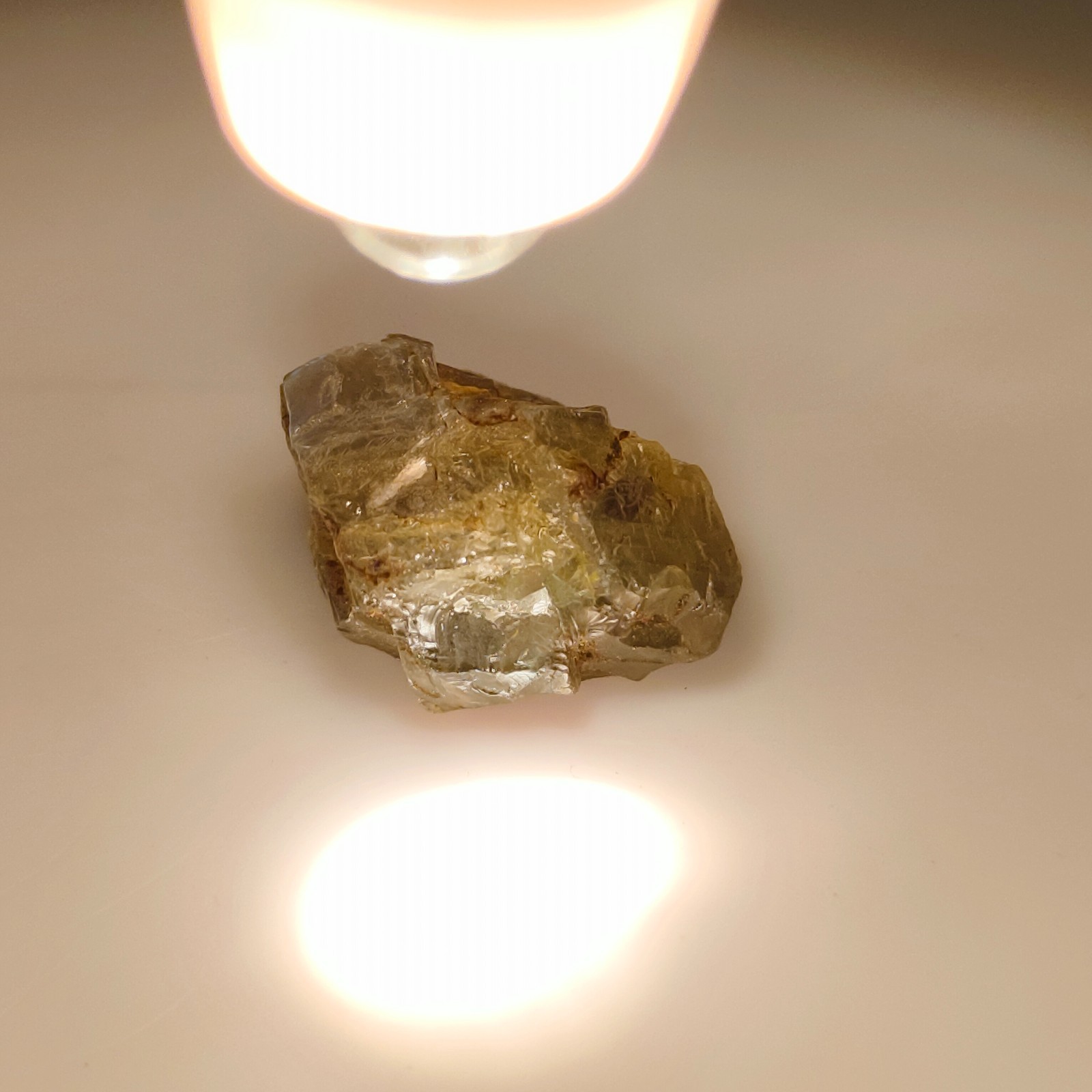 10.60 Ct Natural Alexandrite Loose Stone Uncut Raw Chrysoberyl Green Rough A-655