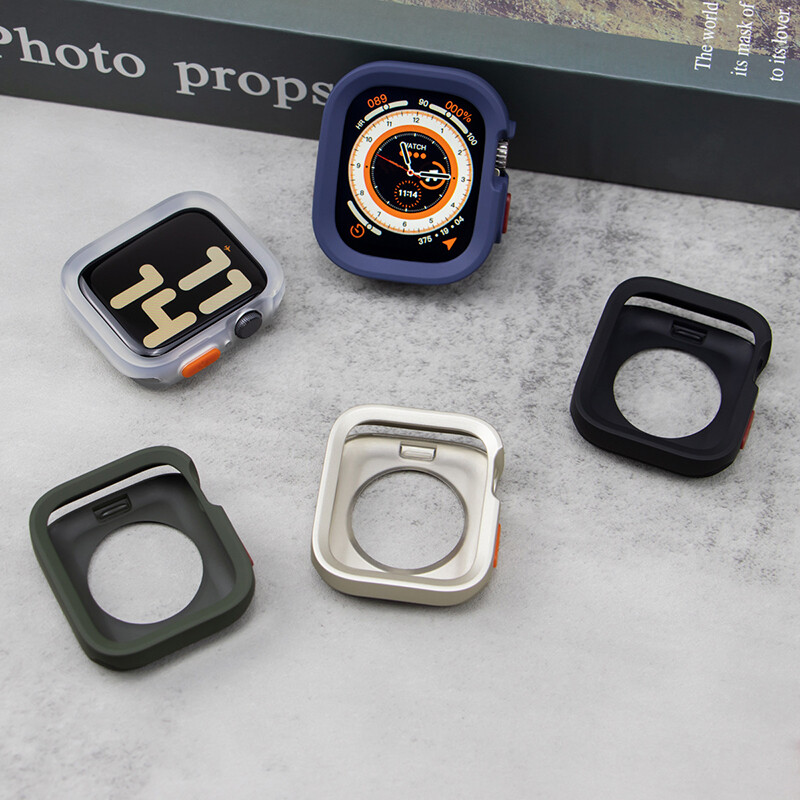 IWatch 49mm Silicone Sport Strap Band+TPU Case For Apple Watch Ultra 9 8 7 SE 6