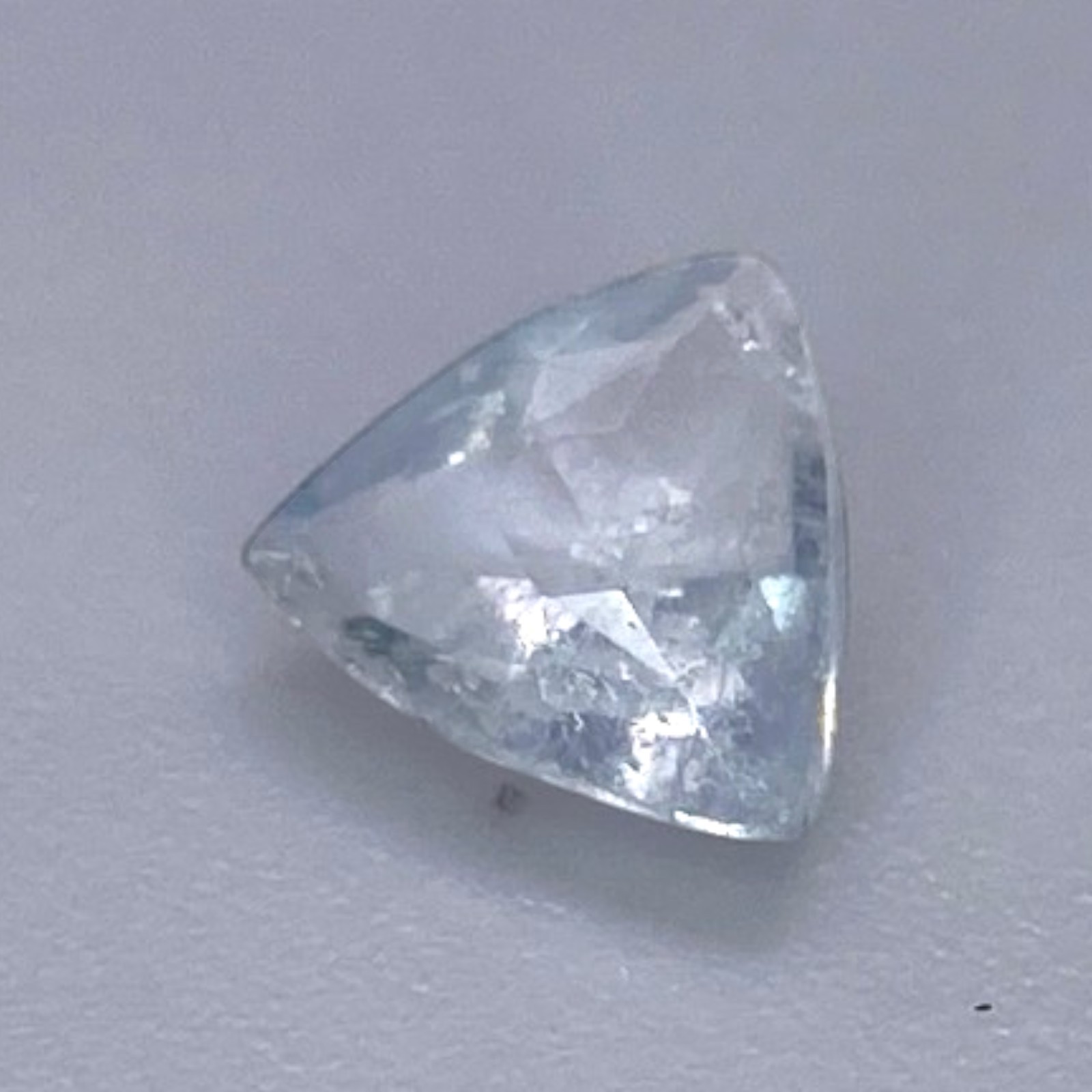 0.65 ct CELESTITE – MADAGASCAR – Natural Rare Untreated Faceted – FREAKINGCAT