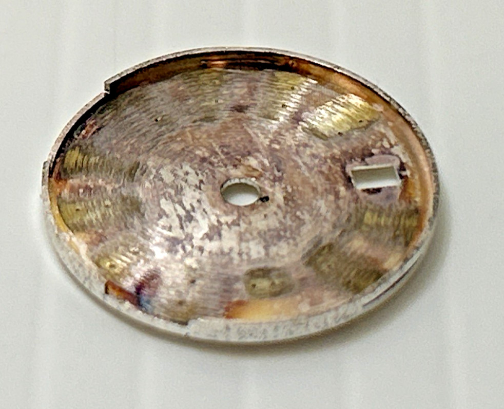 Genuine Rolex Ladies Datejust 26mm Silver Quickset Watch Dial