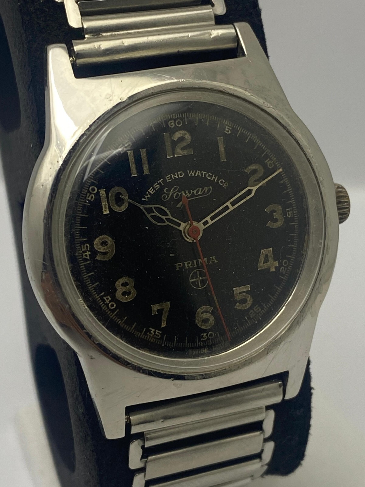 West End Watch Co Sowar Prima Manual Winding D 4039 Swiss Watch