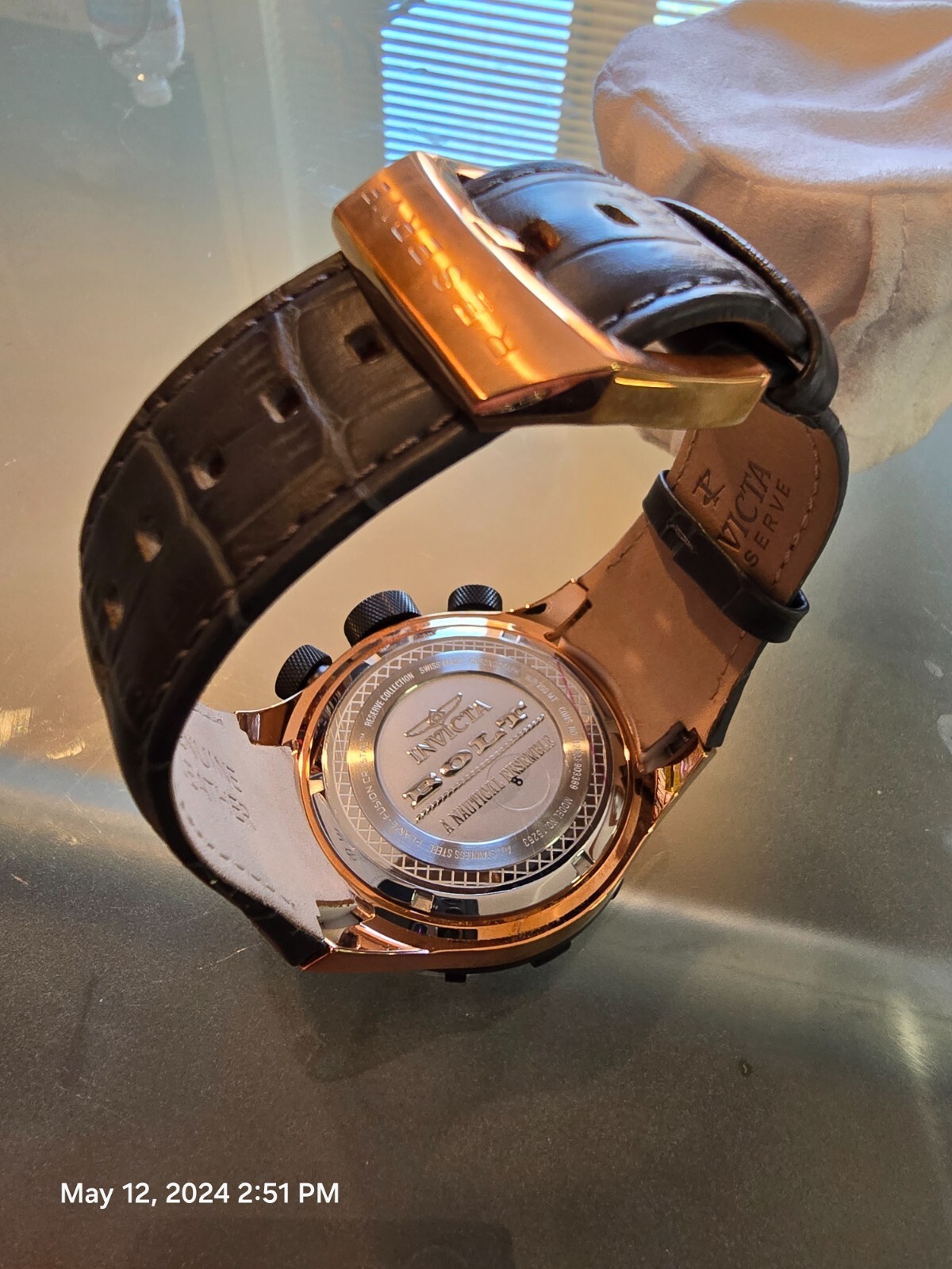 Invicta Bolt Nautical Ensemble Reserve Collection 15263
