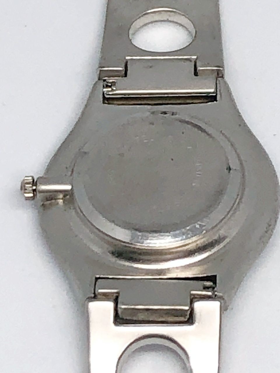 Calvin Klein Watch Ladies 3 Hands Dial Blue New Working Item