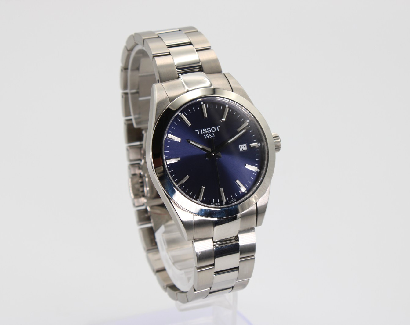 TISSOT Gentleman T127.410.11.041.00 Quartz Blue Dial Men’s Watch 40mm