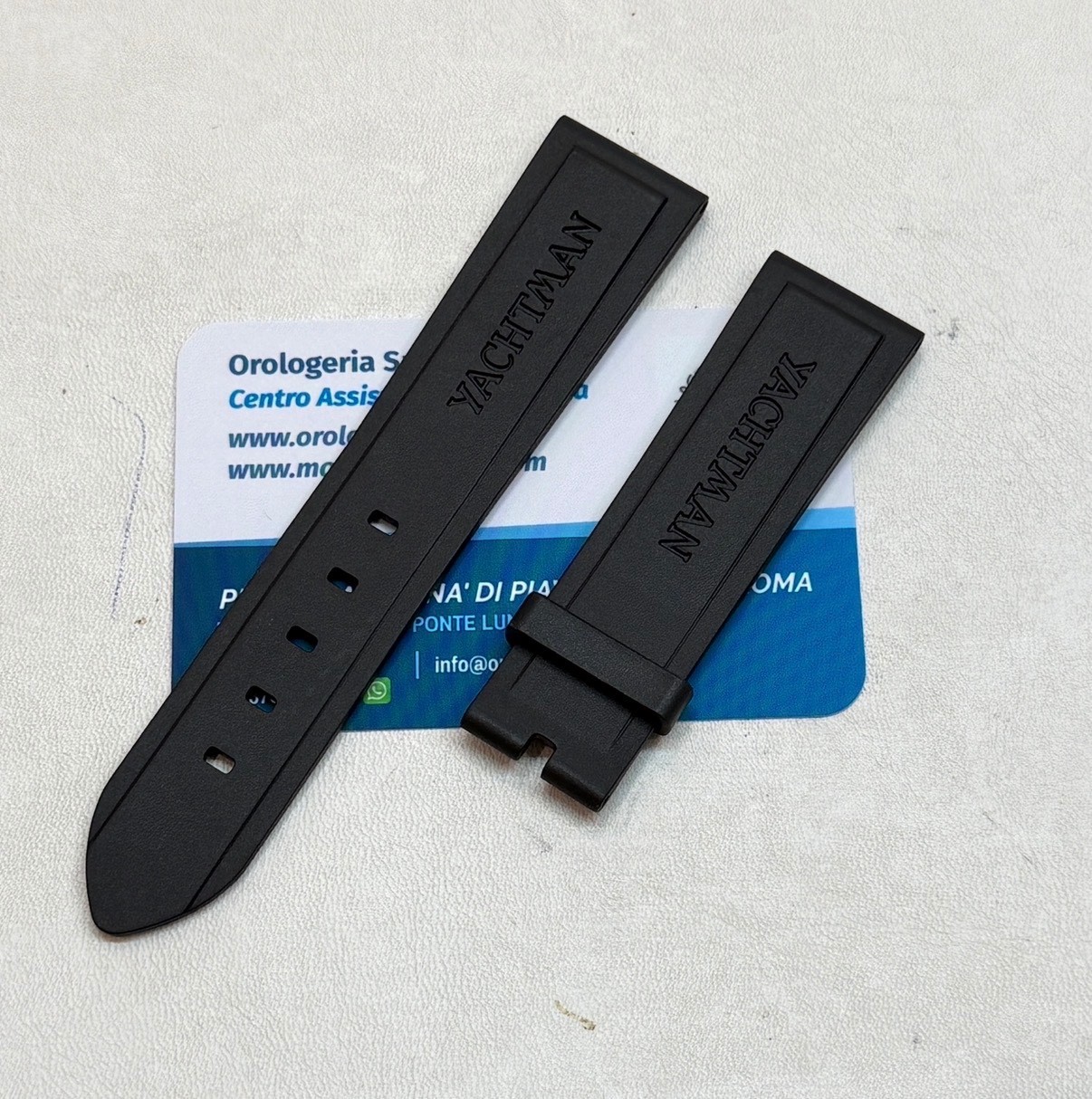 Genuine Paul Picot 1151 Yachtman Black or Blue Rubber Parts