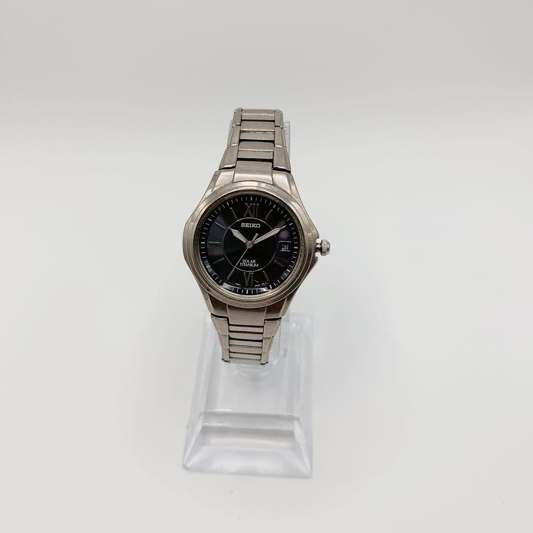 [Working Condition] SEIKO Titanium Women’s Watch, Solar Powered, Lightweight