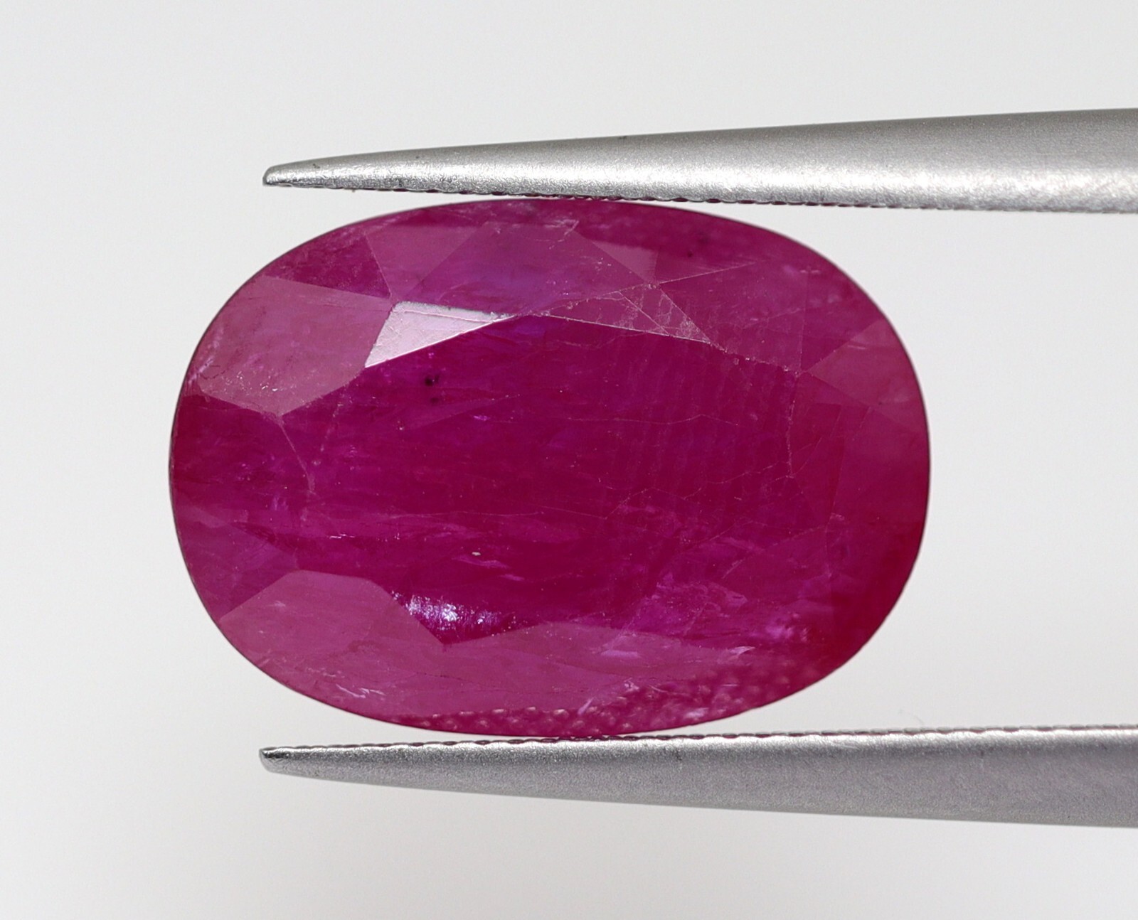 Natural Pinkish Red Ruby Certified 5.37 Ct Gemstone Loose Oval 13×9 mm Size